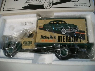 First Gear '51 Ford F-6 Mercury Dry Goods Van Precisión Coleccionable Diecast1:34  Foto 1 de 4