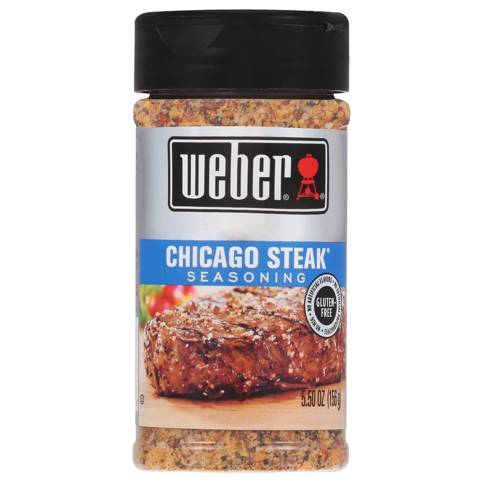 Grill Creations Chicago Steak Seasoning 6 Oz by Weber