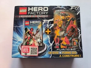 Rare Coffret Lego Héro Factory DVD L Ascension Des Débutants Et Furno 2.0 Neuf  - Photo 1/4