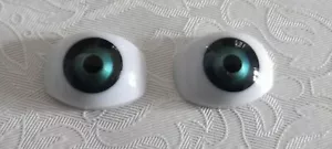 Acryl Oval Puppe Augen IN Grün Eyo - Bild 1 von 1