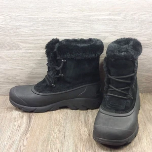 Sorel Women's Boots Snow Ankle Winter Boot Angel Lace Up Waterproof Faux Fur 8 - Picture 1 of 12