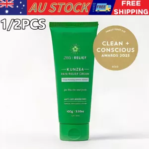 Zea Kunzea Pain Relief Cream 100% Natural Gel Arthritis Anti-Inflammatory Osteo - Picture 1 of 11