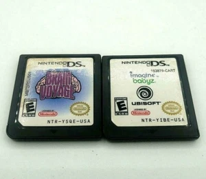 Lot of 2 Brain Voyage and Imagine Babyz (Nintendo DS) - Picture 1 of 2
