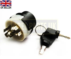 JCB PARTS-IGNITION SWITCH FOR JCB 8014,8016 VIBROMAX 8008 MICRO DIGGER 334/V8265 - Picture 1 of 5