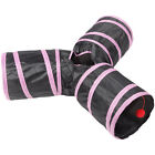 Polyester Cat Plaything Folding Cat Tunnel Interesting Y-Shape Cat Play Tunnel