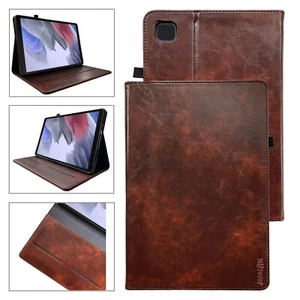Leder Schutzhülle für alle Samsung Modelle !!! - Tablet Cover Stand Case Tasche - Bild 1 von 12