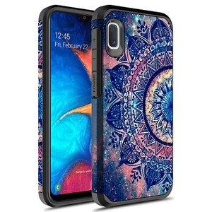 For Samsung Galaxy A10E Hybrid Graphic Fashion Cute Colorful Silicone Case - Picture 1 of 9