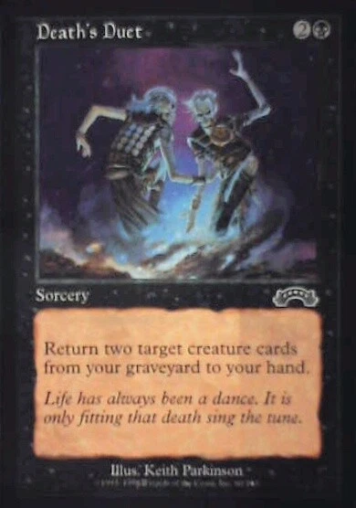 Death's Duet - Exodus: #60, Magic: The Gathering Nm R110 - Image 1 of 1