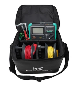 KYORITSU Eléctrico KEW4105DL Probador de Tierra Digital Estuche Blando Nuevo - Imagen 1 de 1