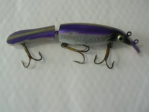 Drifter Tackle Co. Esca da pesca snodata THE CREDENTE 8" - colore viola raro - Foto 1 di 6