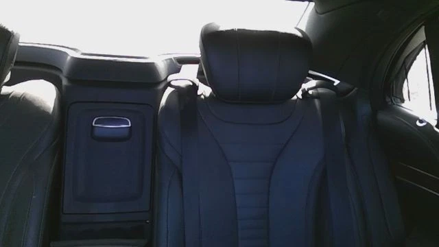 14-20 MERCEDES CLASE S reposacabezas delantero izquierdo y derecho par cuero negro Foto 1 de 4