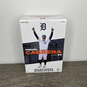 Detroit Tigers Miguel Cabrera, Miggy Milestones Bobblehead #24, SGA 6/10/23, NEW - Picture 1 of 6