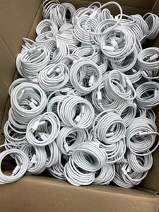 Lot 50pcs Genuine Apple Type c to type c Cable MacBook Pro Air Charger 2M - Picture 1 of 3