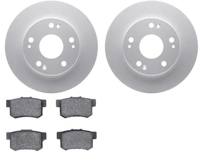 For 2004-2008 Acura TSX Brake Pad and Rotor Kit Rear Dynamic Friction 93634RBCM - Изображение 1 из 2