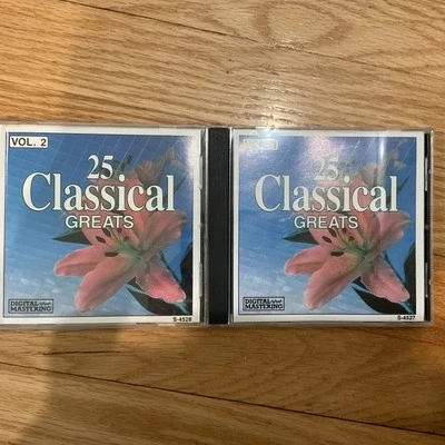 25 CLASSICAL GREATS VOLS. 1 & 2 - Various Artists - 2 CD SET - Image 1 of 2