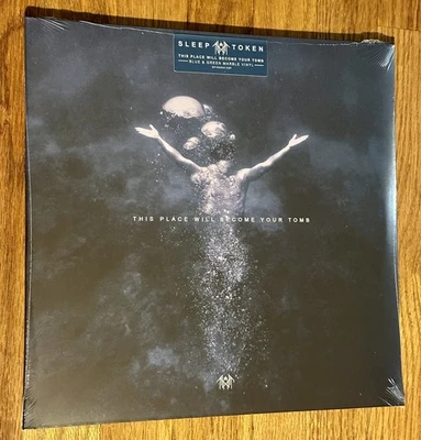Sleep Token This Place Will Become Your Tomb Vinyl Blue And Green Marble New - Image 1 of 2