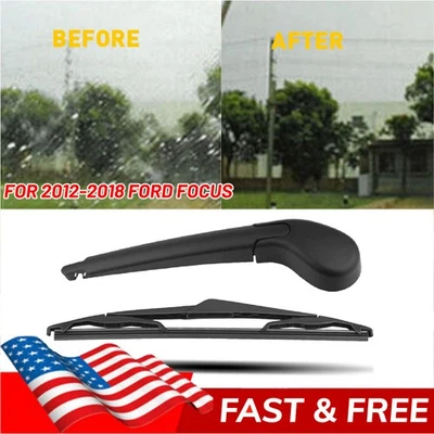 Brazo limpiaparabrisas trasero con hoja CV6Z-17526-C para Ford Focus 2012 2013 2014 2015-2018 Foto 1 de 4