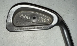 Ping Eye2 Black Dot 1 Iron Karsten Metal Shaft 41 Inches Mens RH Golf Club - Picture 1 of 11