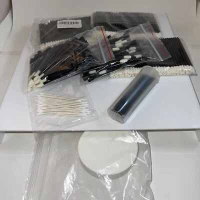 Cepillo de labios desechable varita y sombra de ojos varita aplicadores y esponjas de maquillaje NUEVO Foto 1 de 4