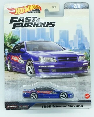 Hot Wheels Premium 1999 Nissan Maxima Fast&Furious Mattel 2023 neu - Bild 1 von 4