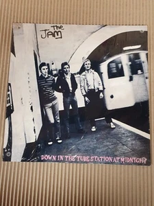 THE JAM - TUBE STATION 12" x 12" METAL SIGN, MOD/ SKA/ MAN CAVE/ GARAGE/ BAR. - Picture 1 of 2