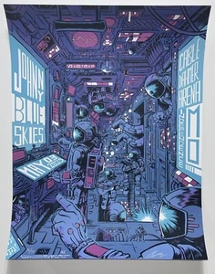 Póster Johnny Blue Skies Independence MO 5/3/25 Sturgill Serigrafía Oficial #’d - Imagen 1 de 11