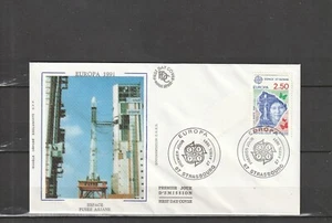 ESPACE: LOT DE 2 FDC - FRANCE EUROPA 1991 - Photo 1/2