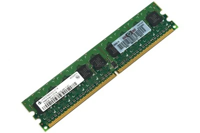 384375-051 HP MEMORY 512MB 1RX8  PC2-4200E DDR2  - Image 1 of 4