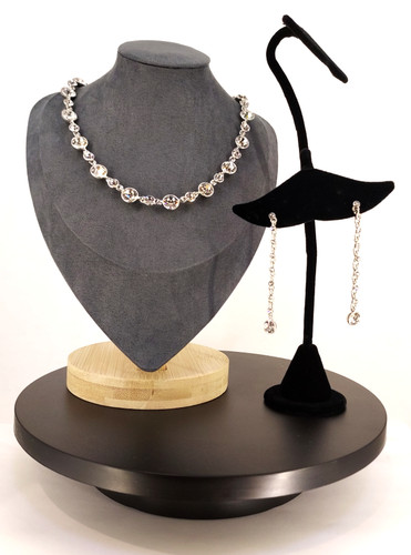 Collana Givenchy con Orecchini Abbinati Elementi Swarovski