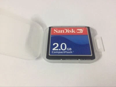 Sandisk 2GB CompactFlash CF Memory Card SDCFJ - Image 1 of 4
