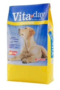 CROCCHETTE GIUNTINI VITADAY ALIMENTO CANE MANGIME COMPLETO CANI ADULTI 20 kg - Foto 1 di 1