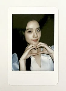 In Stock JISOO] ME YG PreOrder Benefit Official Genuine Polaroid Photo Card NEW - Picture 1 of 2