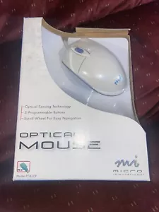 MI Micro Optical Mouse Windows Vista PS2 Model PD430P Wired - Photo 1/4