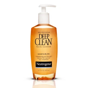 Neutrogena Deep Clean Daily Facial Cleanser with Beta Hydroxy Acid for Normal to - Picture 1 of 14