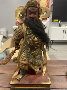 Chinese antique wood carving - Picture 1 of 3