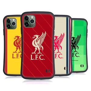 OFFICIAL LIVERPOOL FOOTBALL CLUB 2021/22 HYBRID CASE FOR APPLE iPHONES PHONES - Picture 1 of 11
