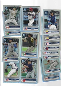 15 2020 BOWMAN CHROME SPANNING THE GLOBE STG lot chang mize jo Adell LUGO - Picture 1 of 1