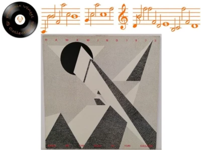 Hawkwind 1973 Bring Me The Head Of Yuri Gagarin Vinyl LP A1 B1 Pressing - NM - Image 1 of 4