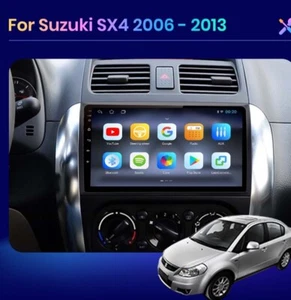 Autoradio Suzuki SX4 2006-2013 Fiat Sedici 2005-2014 Android CARPLAY 2GB 32GB - Foto 1 di 17