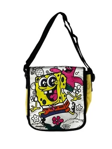 CrazArt SpongeBob SquarePants Carry Bag & Key Chain - Picture 1 of 14