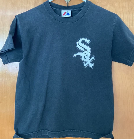 VTG Chicago White Sox Paul Konerko Majestic 14 Jersey Shirt MLB Baseball Cover