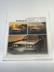 1976 Volvo 264 GL 242 244 265 245 Sales Brochure Catalog Original - Bild 1 von 5
