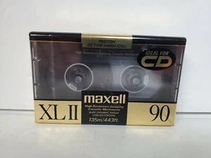 Maxell XL-II 90 Minuten leere Audiokassette (IEC Type II High CrO20 - Bild 1 von 3