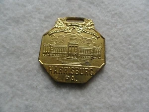 Reloj State Capitol, Harrisburg Pennsylvania Vintage FOB - Imagen 1 de 2