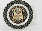   Vintage Jam Bon Bistro Paris Pig Chef Decorative Plate 10.5"