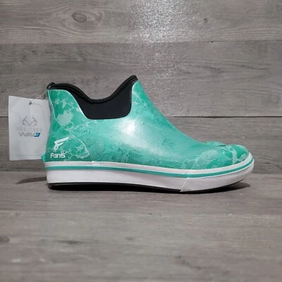 Botas de cubierta 8Fans Realtree WAV3 verde camuflaje para mujer talla 11 8 ventiladores Foto 1 de 4