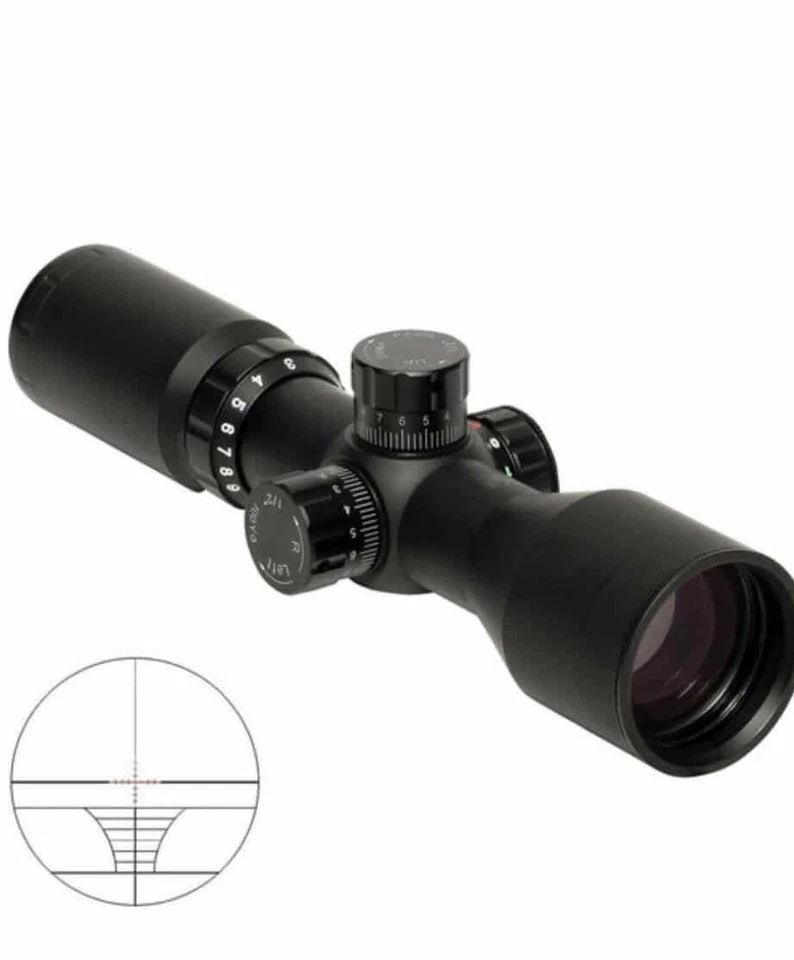 Escopo de rifle de caça Osprey CP3-9x42IRF Signature Series - Imagem 1 de 4