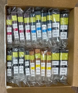Canon Ink Toner Cartridge 20 pack PGI-220 CLI-221 Black / Cyan / Yellow/ Magenta - Picture 1 of 4
