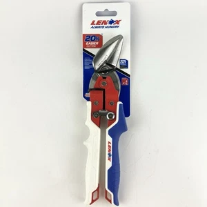 Lenox Always Hungry Offset Aviation Snips Cuts Left & Straight Tin Aluminum - Picture 1 of 2