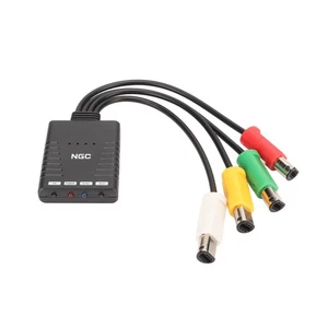 For GC Controller Adapter Professional For GC Handle Converter For Wii For S NEW - Zdjęcie 1 z 12